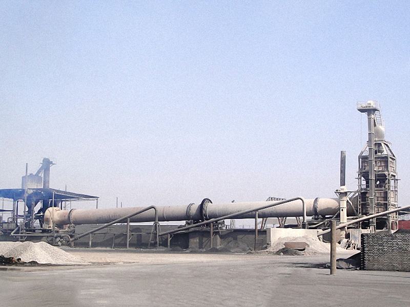 Zinc oxide rotary kiln production process (direct method) and calcination process